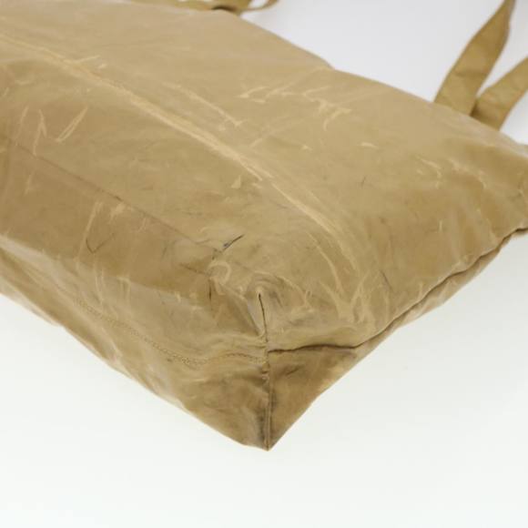 CHANEL Shoulder Bag Enamel Beige CC Auth bs5025 - Picture 16 of 16